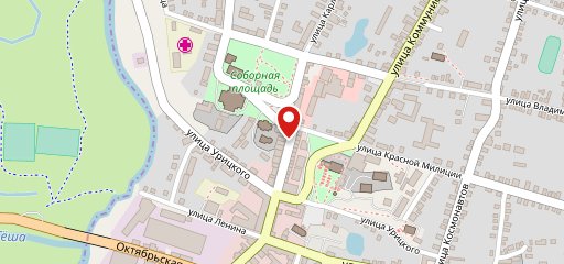 Монастырская трапеза на карте