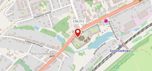 Монастырская трапеза на карте
