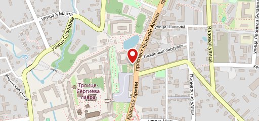 Монастырская трапеза на карте