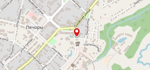 Монастырские ряды на карте