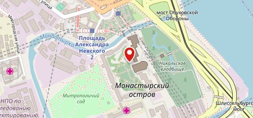 Монастырский хлеб на карте