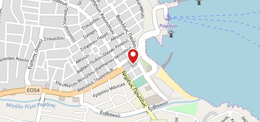 Monkey Cafe Bar Rafina на карте