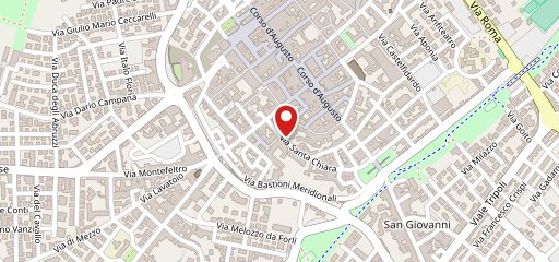 Osteria Pizzeria Montecavallo на карте