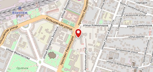 Moon lounge-bar Voronezh на карте