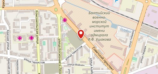 Moov на карте