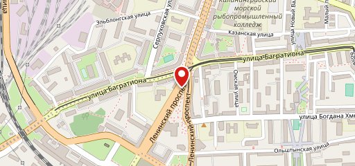 Мопс-кафе "Гарри" на карте