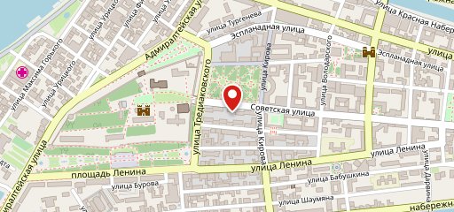 Море на карте
