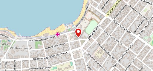 Море Дыма на карте