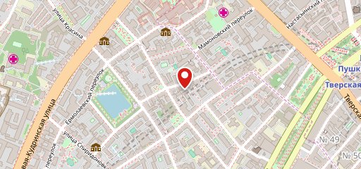 Море на Патриках на карте