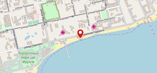 Море на карте
