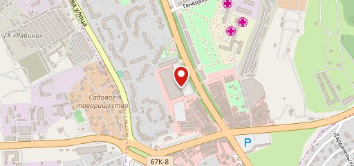 Море Суши и Бургеры на карте