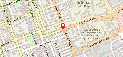 Морская корова на карте
