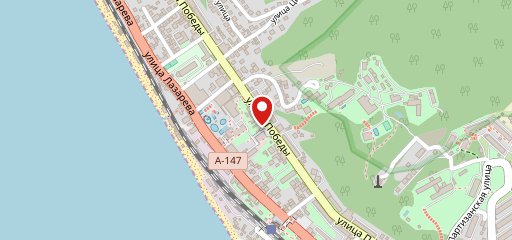 Морская звезда на карте