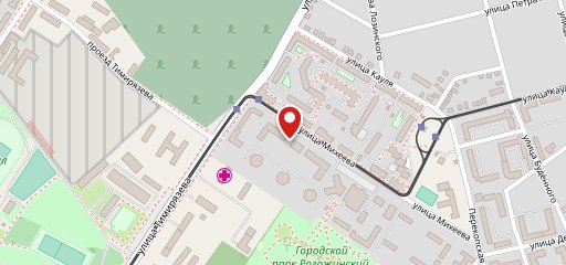Морской причал на карте