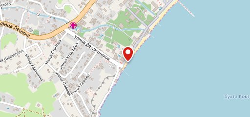 Московская на карте