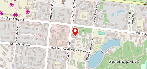 Московская пицца на карте
