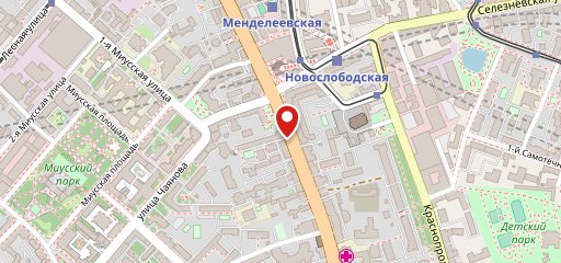 Московская Пышка на карте