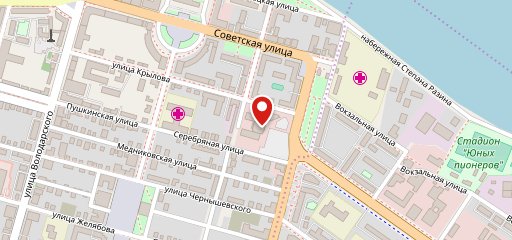 Московская Застава, ресторан на карте