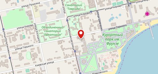 Московский дворик на карте