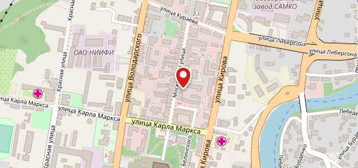 Московский Двор на карте