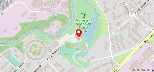 Московский городской гольф-клуб на карте