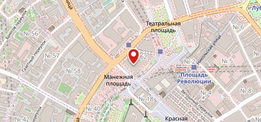 Московский на карте