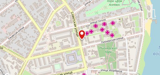Московские пончики на карте