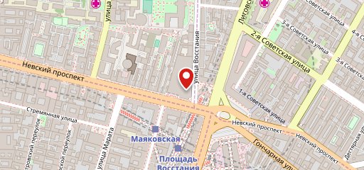 Ресторан Москва на карте