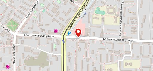 Москворецкий рынок на карте