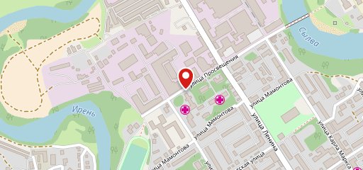 Циклон на карте