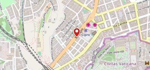 MozzaFiato Roma Via Cipro 48 на карте