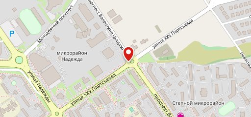 Ресторан быстрого питания Мистер Бургер на карте