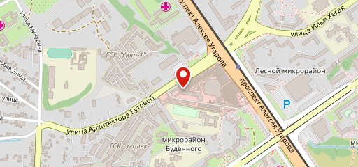 Ресторан быстрого питания Мистер Бургер на карте