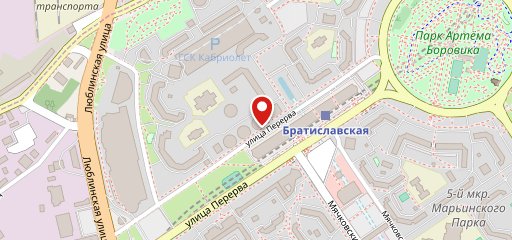 MR.FIX, сеть кафе быстрого питания на карте