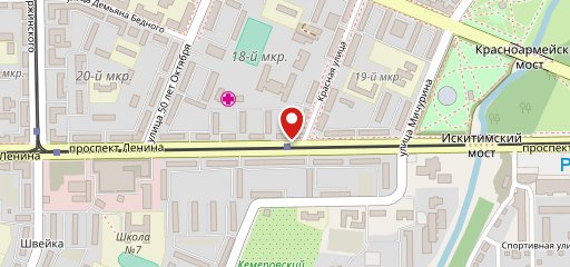 Мистер Гирос на карте