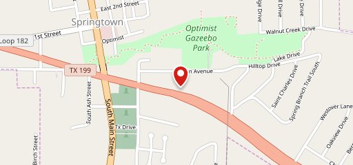 MrJims.Pizza - Springtown на карте