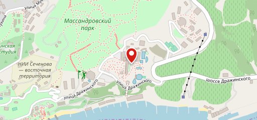 Мраморный на карте