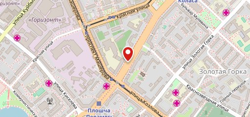 Мроя на карте
