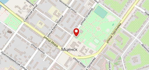 Мценский дворик на карте