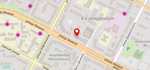 Муха, кафе на карте
