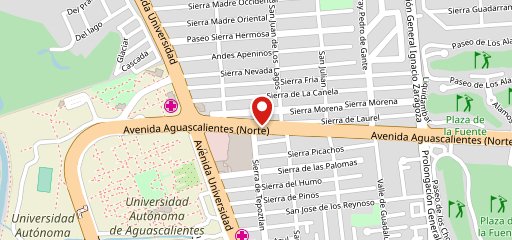 Munch Aguascalientes на карте