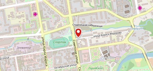 Мягкое мороженое на карте