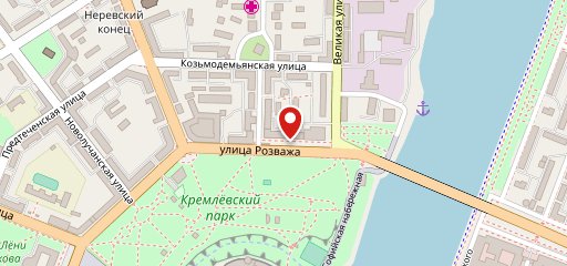 Мякиш на карте