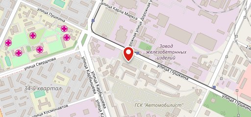 Кухня на углях на карте