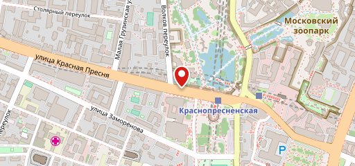 Мясо Бар на Красной Пресне на карте