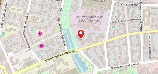 Мята Platinum Пресня на карте