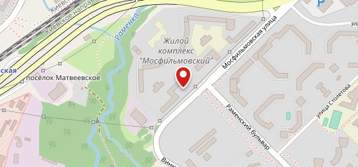 Мята Platinum Мосфильмовская на карте