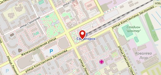 Кальянная-Бар Мята Солигорск на карте