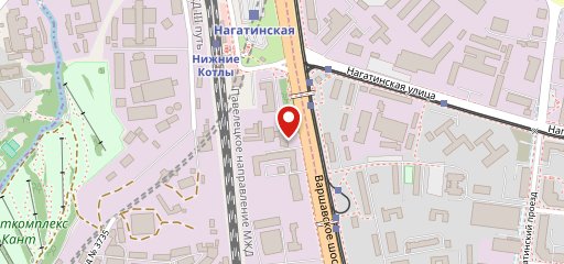 Мята Platinum Варшавские Бани на карте