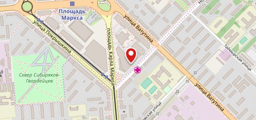 mybox, сеть эко-фастфуда на карте